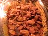 Raw Mushroom Popcorn Snack